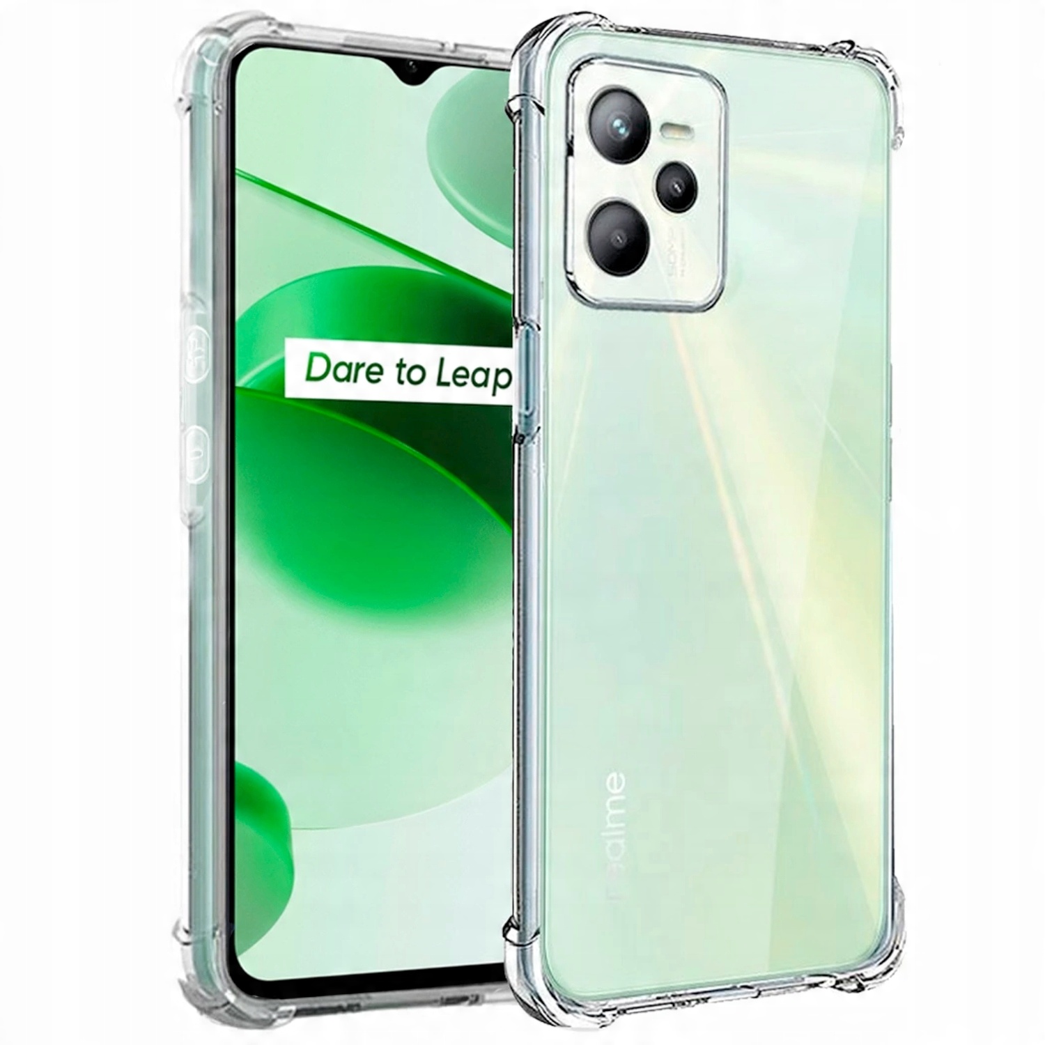 

Etui Anti-shock Do Realme C35 Pancerne Gumowe Slim