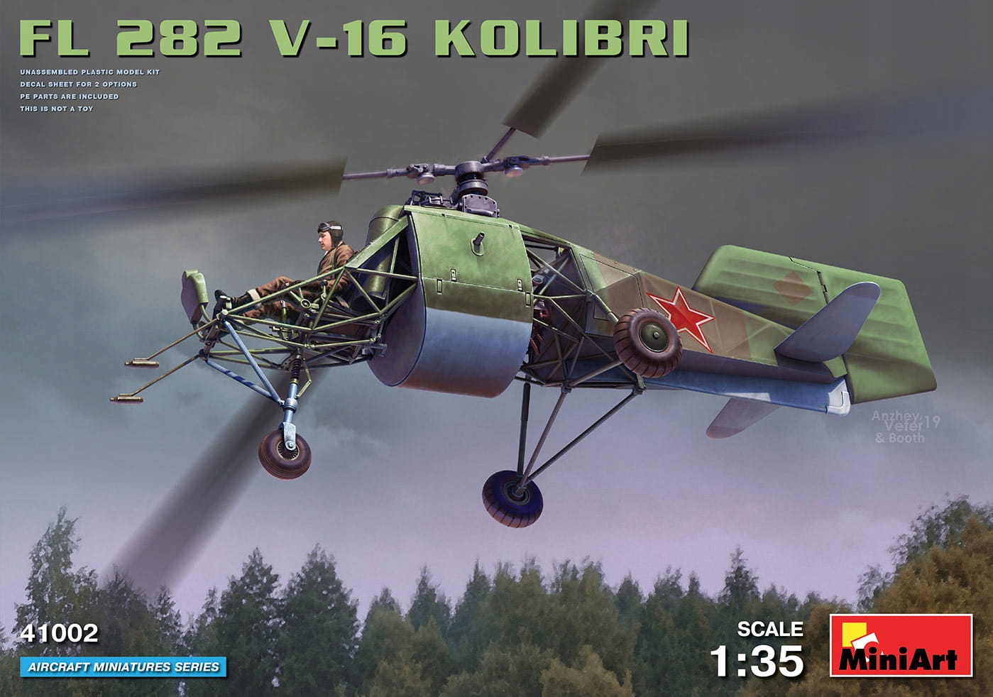 Fl 282 V-16 Kolibri 1:35 MiniArt 41002