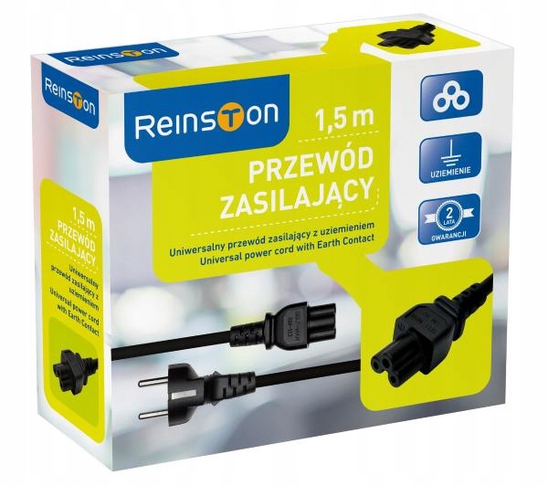 

Kabel zasilający Reinston EKK12 Iec 320 5c 1,5m