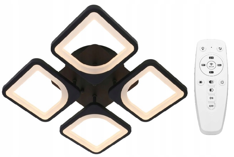 Lampa Led Kwadrat Sufitowa Plafon Led Pilot