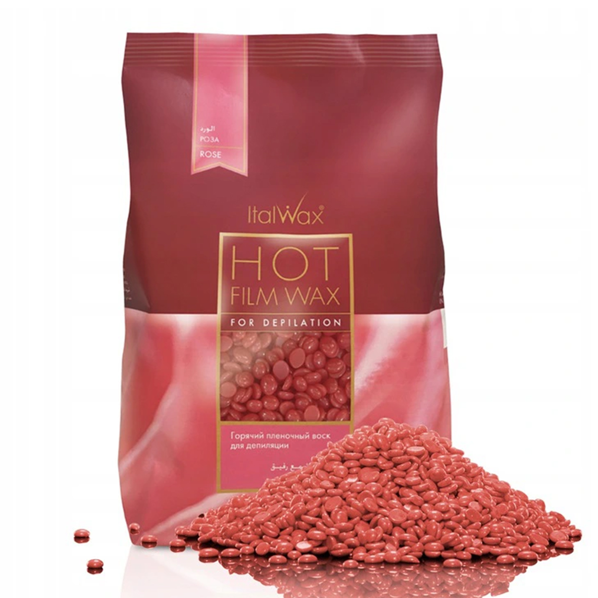 

ItalWax Rose Różany wosk twardy w granulkach 1kg