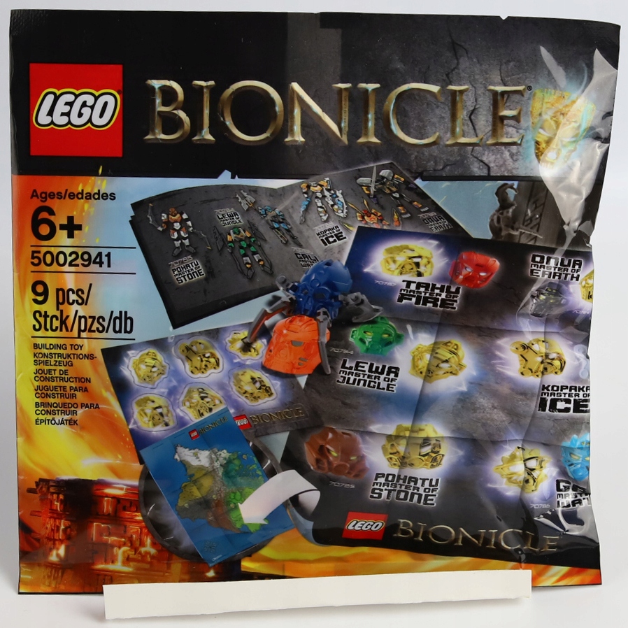 Lego Bionicle 5002941 Bionicle Hero Pack saszetka klocki unikat wycofany