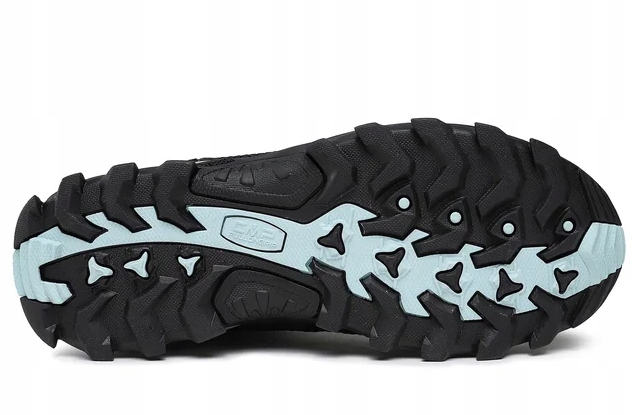 CMP BUTY TREKKINGOWE DAMSKIE SZARE SZNUROWANE ZE SKÓRĄ 36 3G3G1* Model Rigel Mid