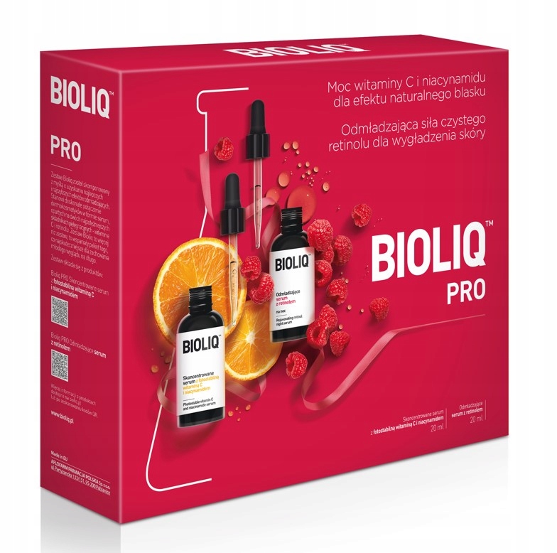 Bioliq pro sada séra Wit C + sérum Retinol 20ml+20ml