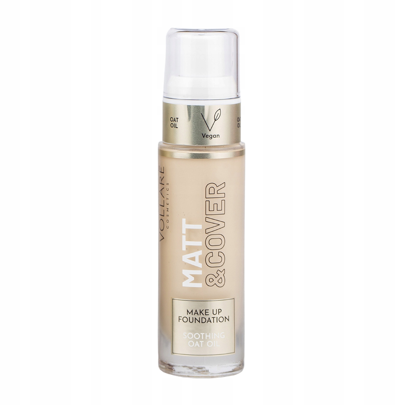 PODKŁAD MATUJĄCO-KORYGUJĄCY MATT&COVER 03 SWEET CAPPUCCINO 30 ML VOLLARE