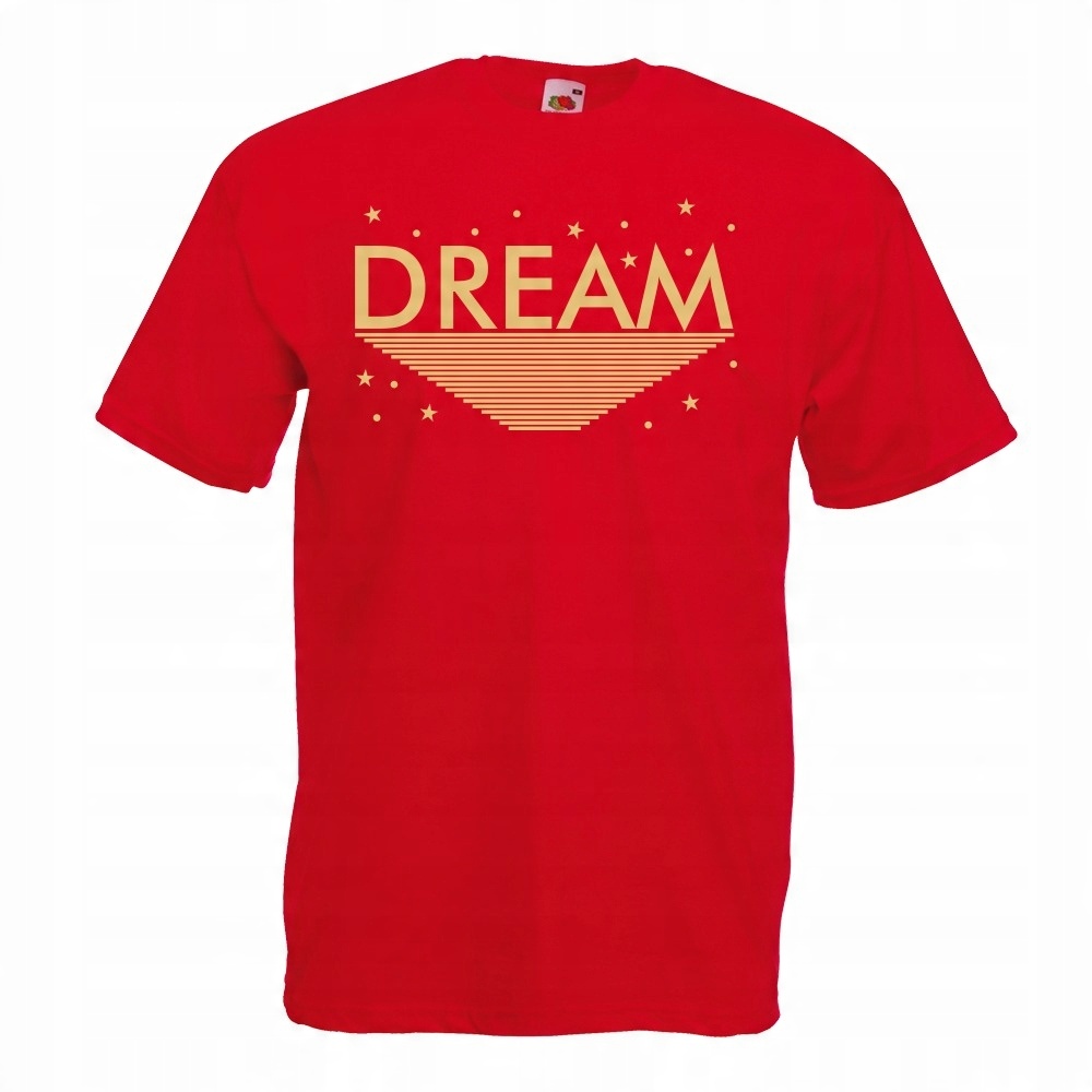 

Koszulka dream sny gwiazdy prezent XXL czerwona