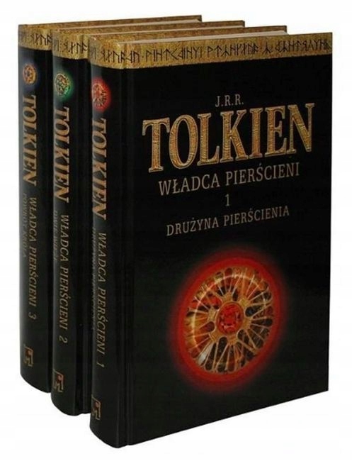 Pakiet Władca Pierścieni Tomy 1-3 J.r.r. Tolkien