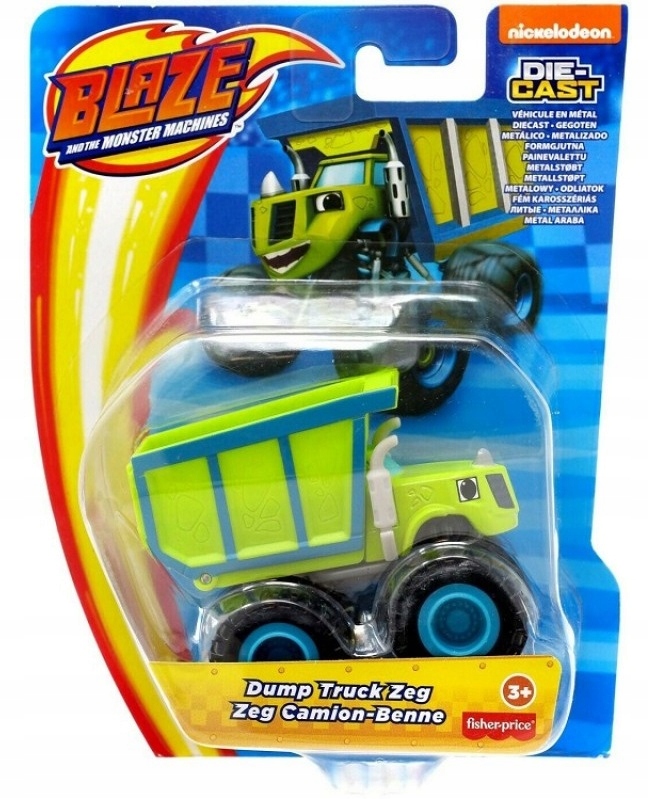 

Wywrotka Dump Truck Zeg Maszyny Blaze Monster 1:64