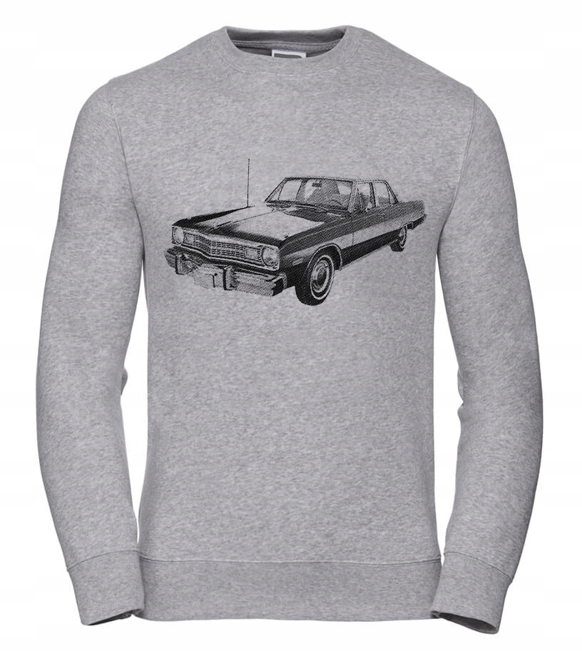 Pánská Mikina Halftone Vintage Car Šedá 3XL pro muže, muže a muže