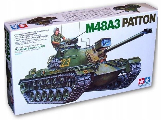 Tamiya 35120 , U.s. Tank M48A3 Patton 1:35