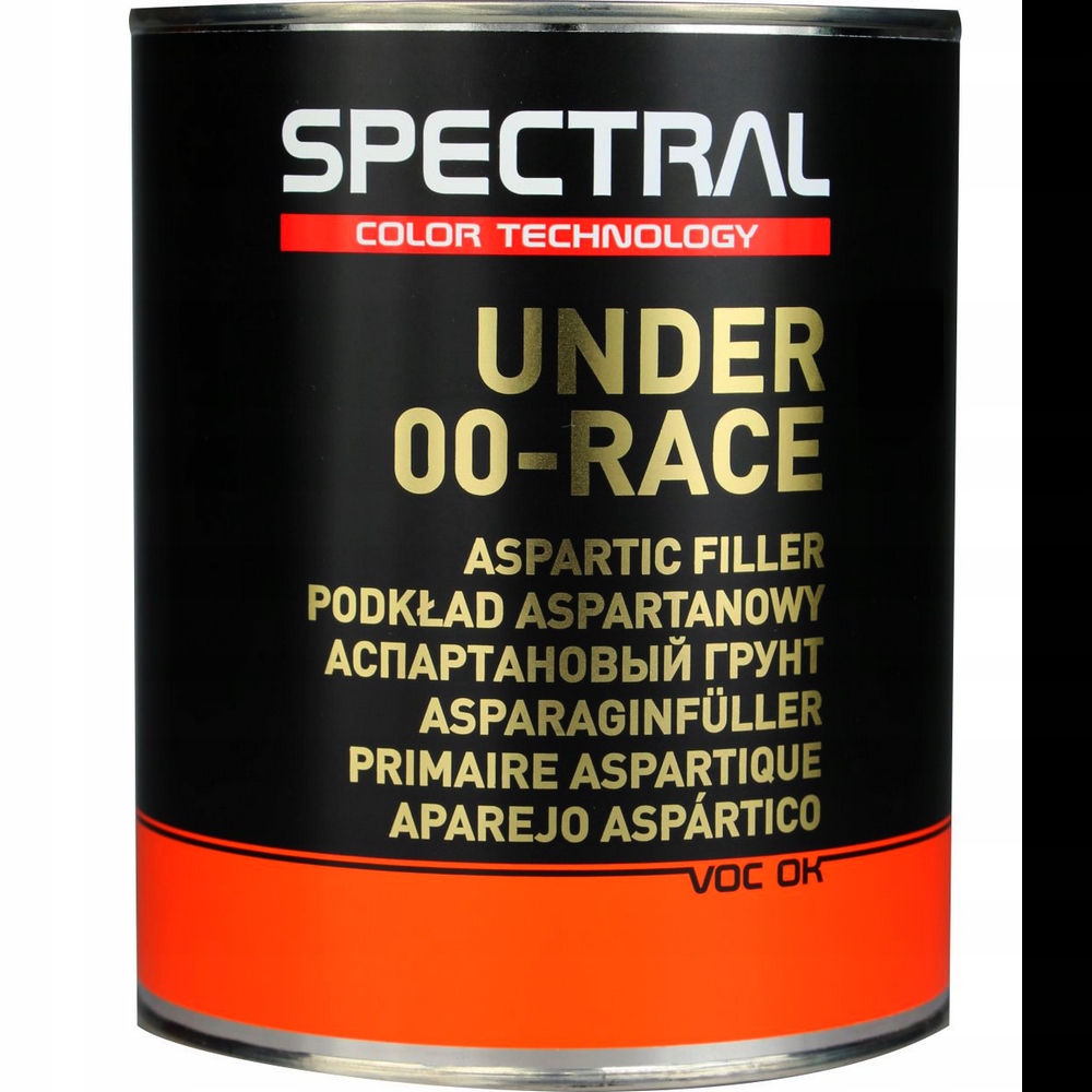 Podkład aspartanowy NOVOL Spectral 00-Race Czarny