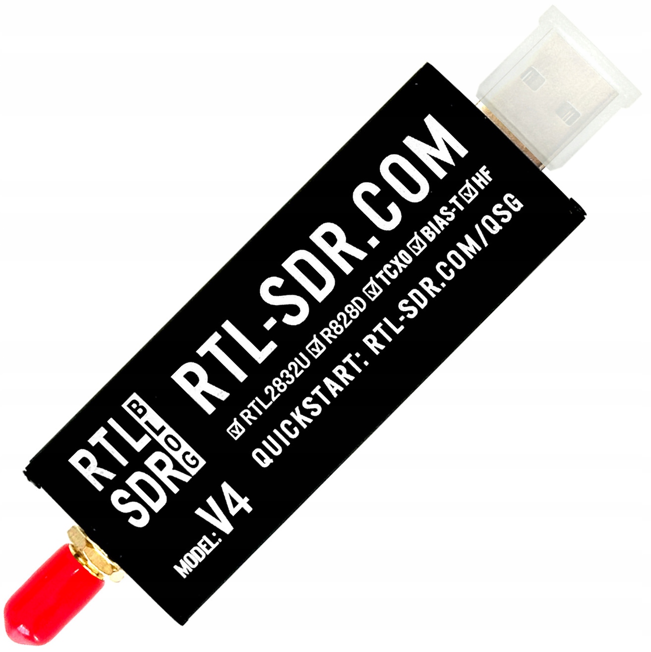 Rádiový prijímač Rtl-sdr V4 rádiový skener Dvb-t tuner Dab Ads-b Ais