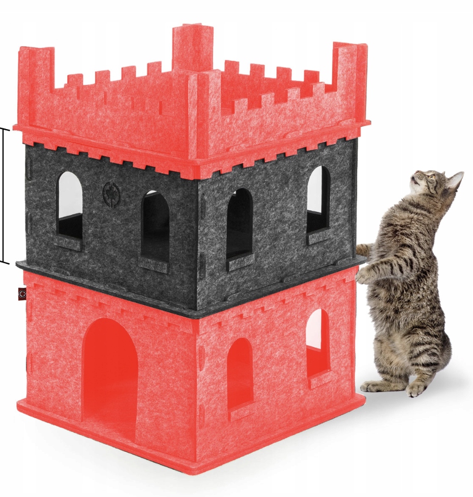 Levně Felty Fort Kočičí zámek patro pelíšek s polštářem