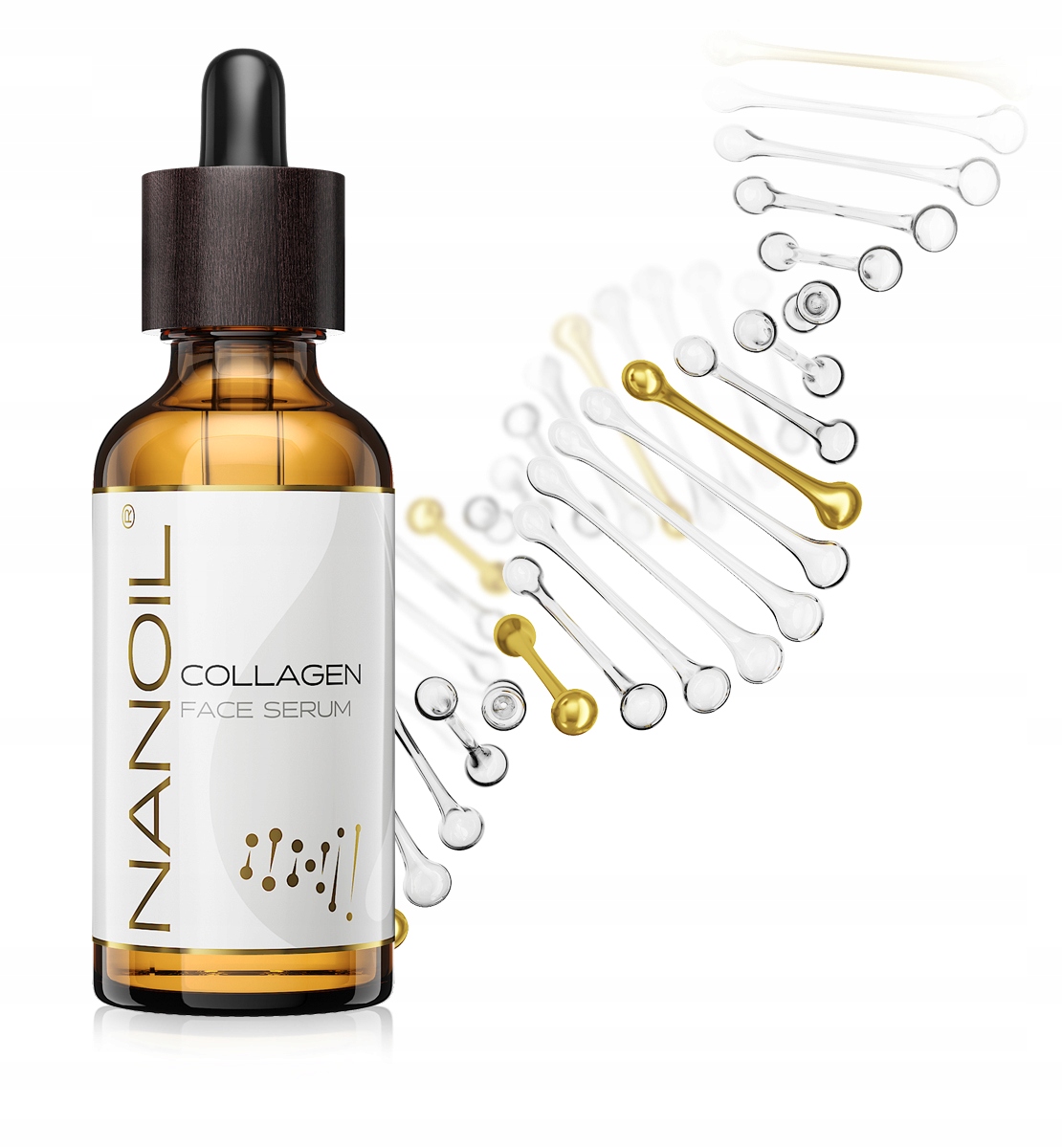 Pleťové sérum s kolagenem Nanoil 50 ml – vyhlazující anti-age sérum