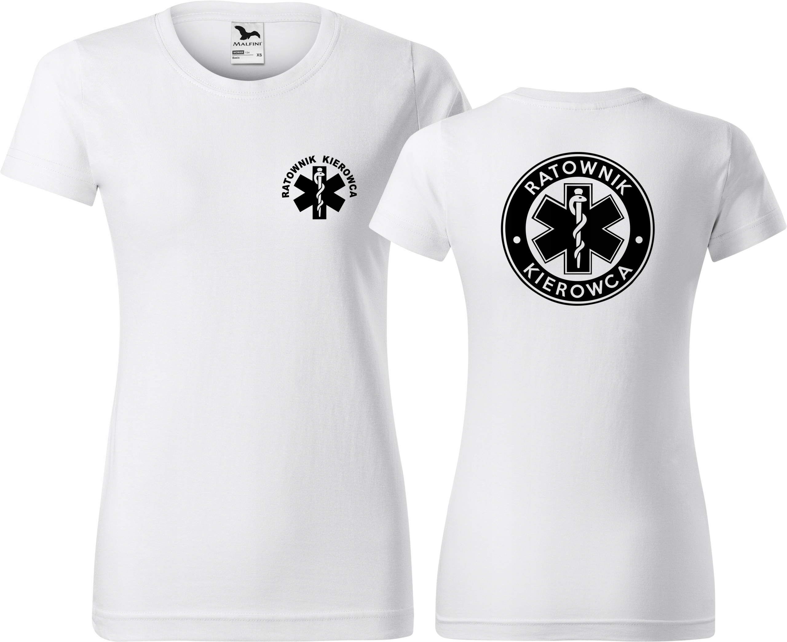 

Damska koszulka medyczna Ratownik Kierowca