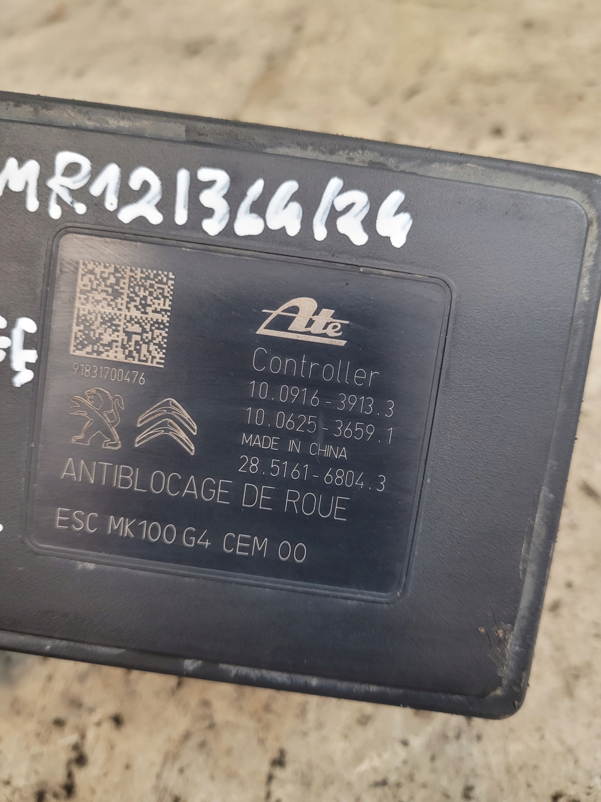 Pompa ABS OE 9822654880 CITROEN C-ELYSEE II 1.6 BLUEHDI