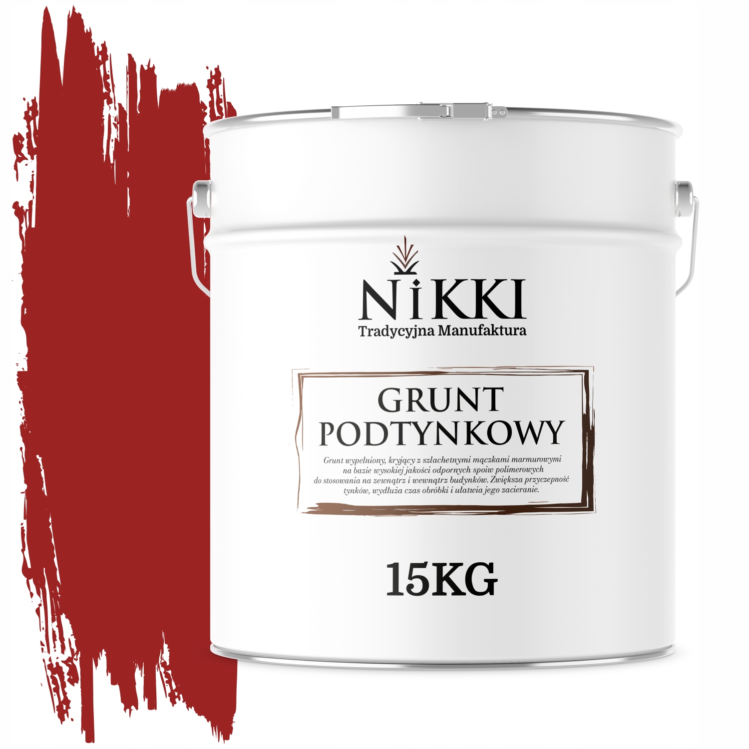 Základný Náter Podložka Pod Omietku Silikónová Farba Červená 3001 15 Kg