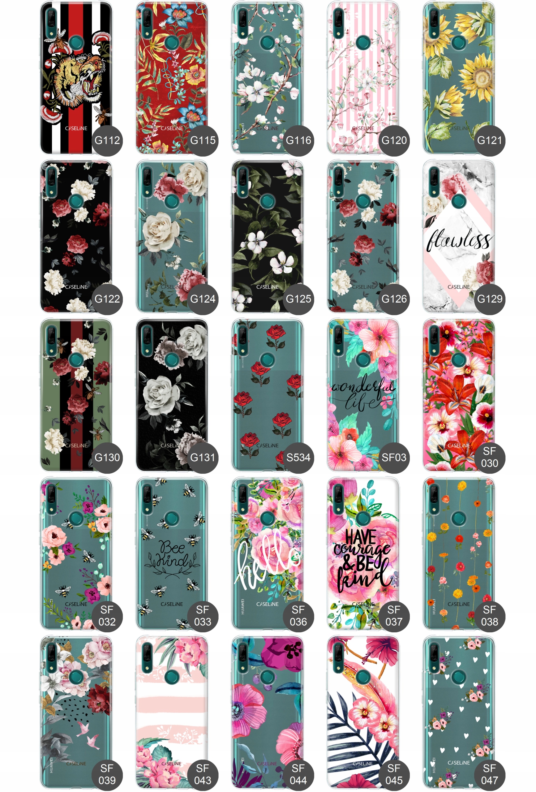 Etui do Huawei P SMART Z case guma wzory