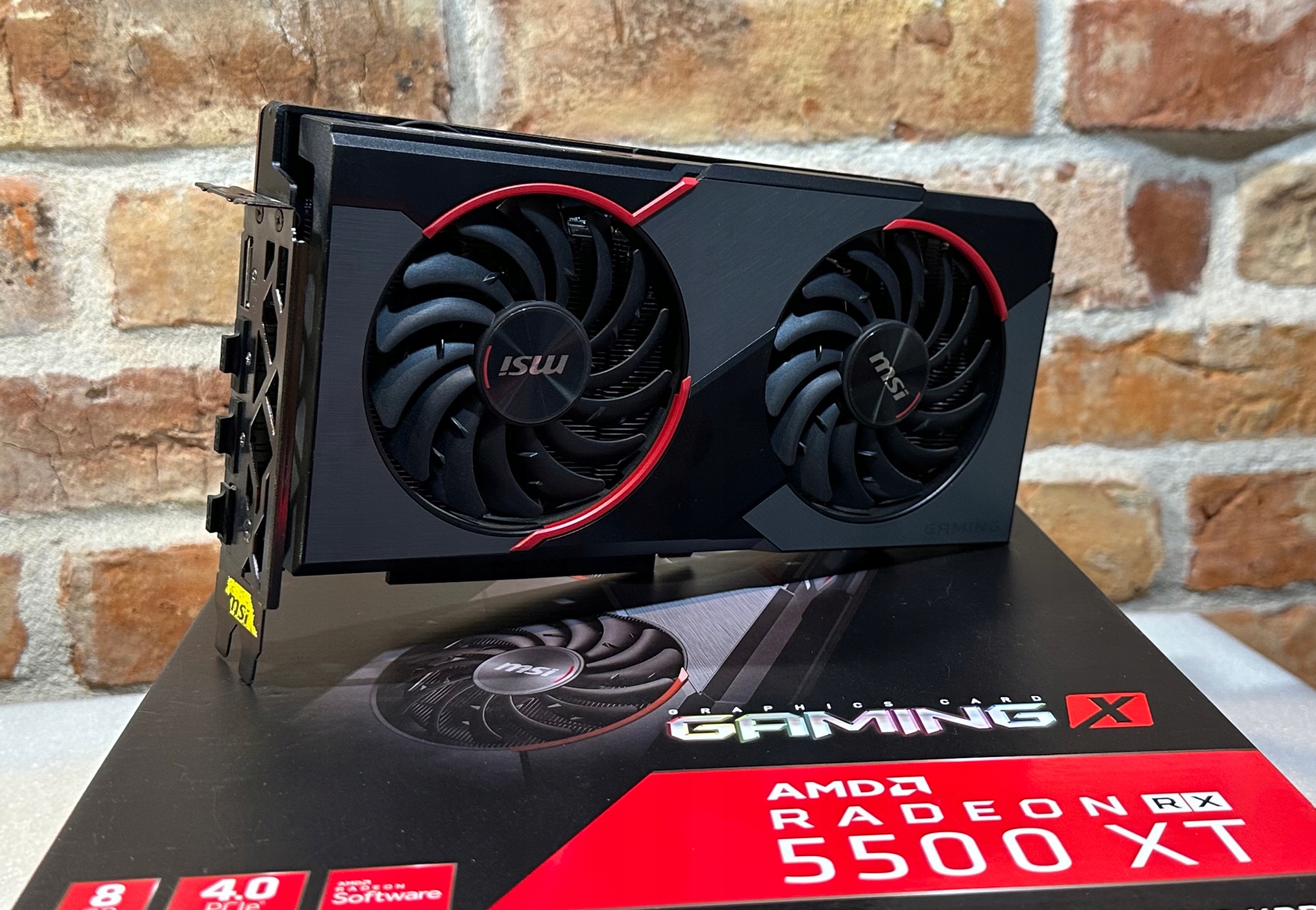 Karta graficzna MSI RX 5500 XT GAMING X 8G 8 GB