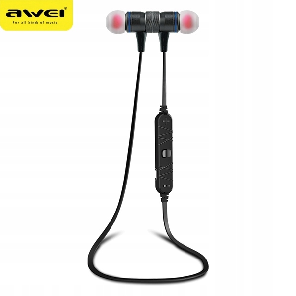 Awei słuchawki sportowe Bluetooth A920BLczarny/black magnetyczne