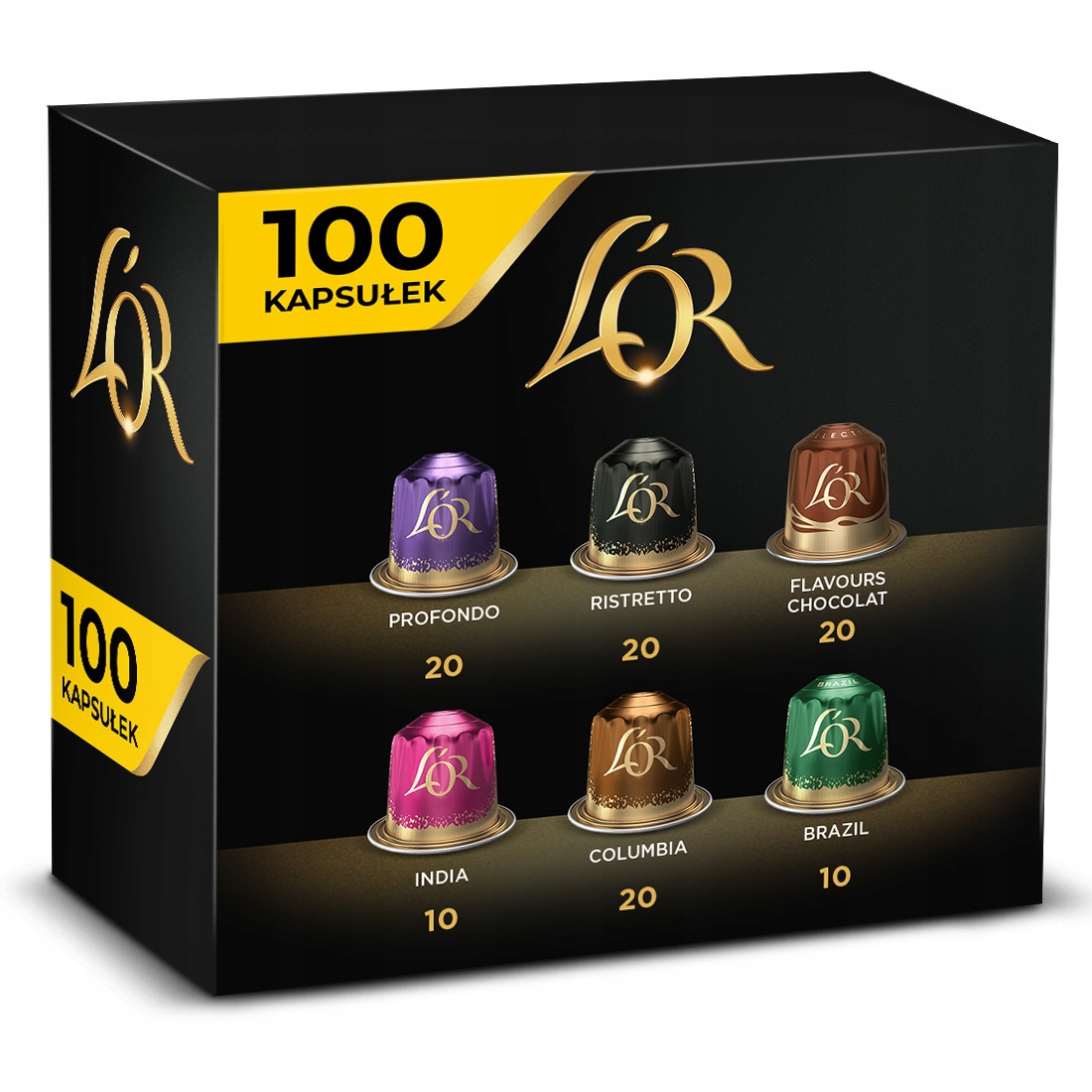 Kapsułki L'or do Nespresso(r)* kawa 100% arabica, 9+1 Gratis!