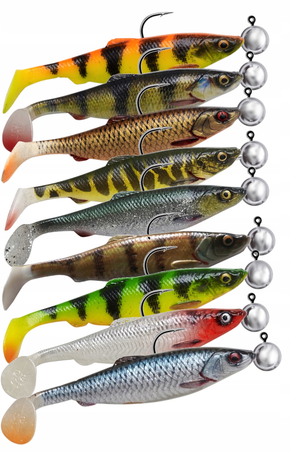 

Rippery na szczupaka Herring Shad 4D 9cm uzbrojone