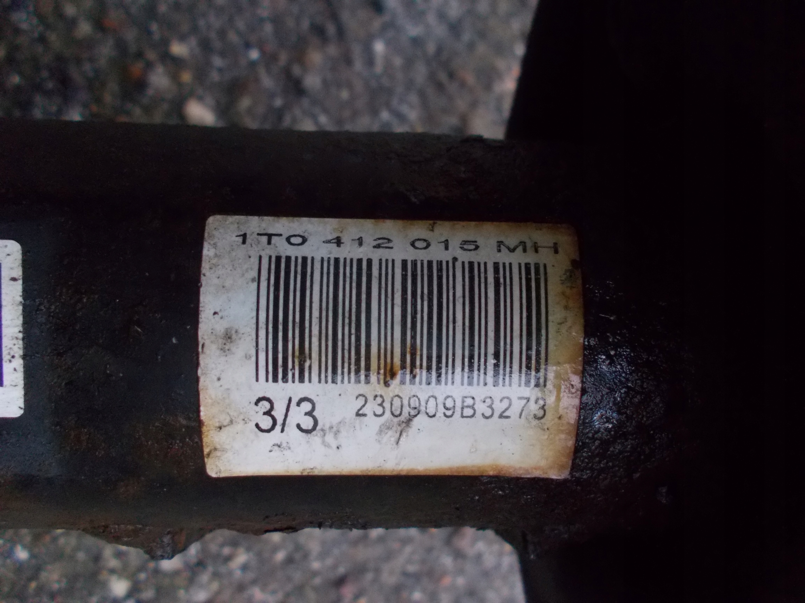 VW GOLF VI plus 1.6 TDI 09R McPherson right front 1T0413031HM
