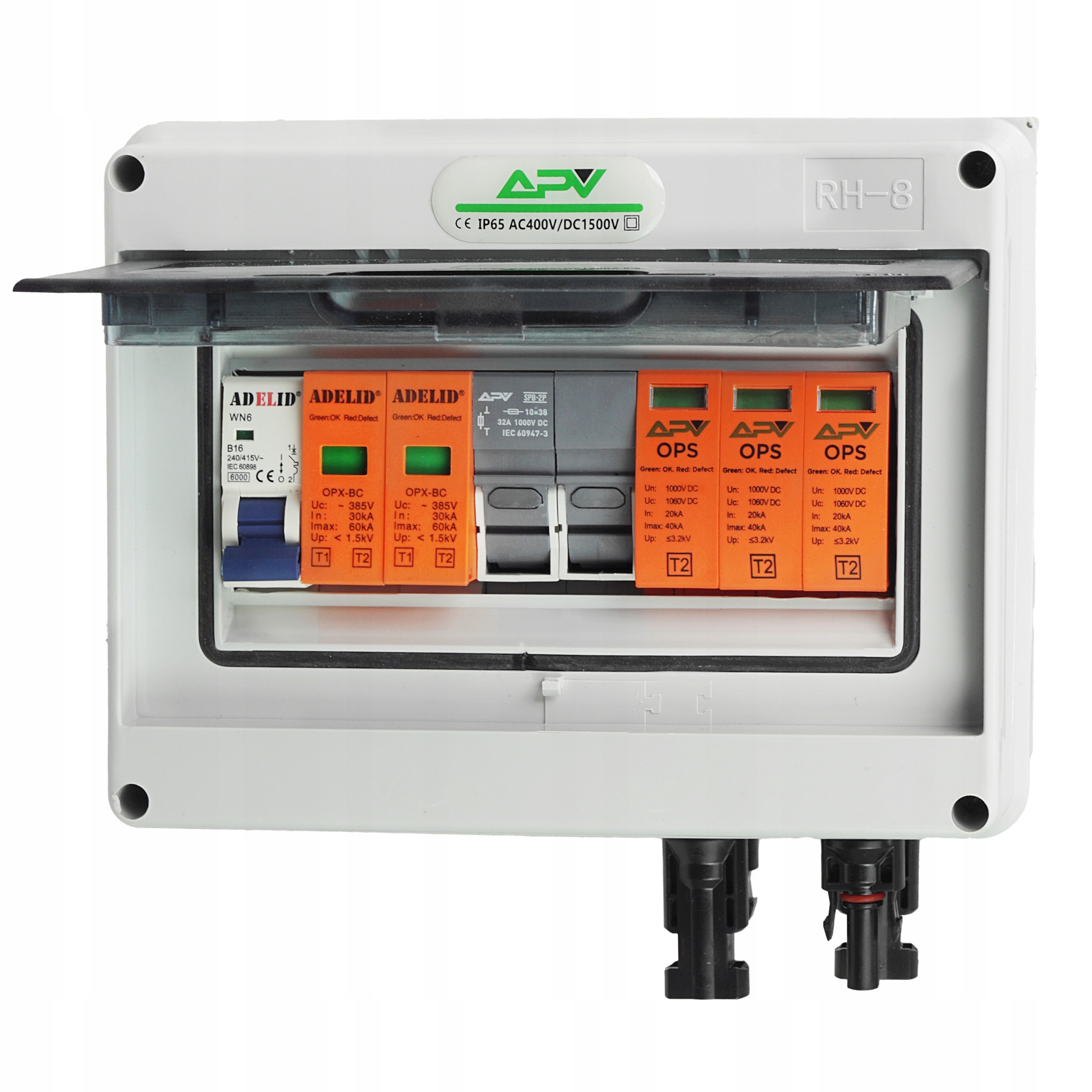 Rozdzielnica Pv 1-FAZ Dc/ac 1 String Fotowoltaika