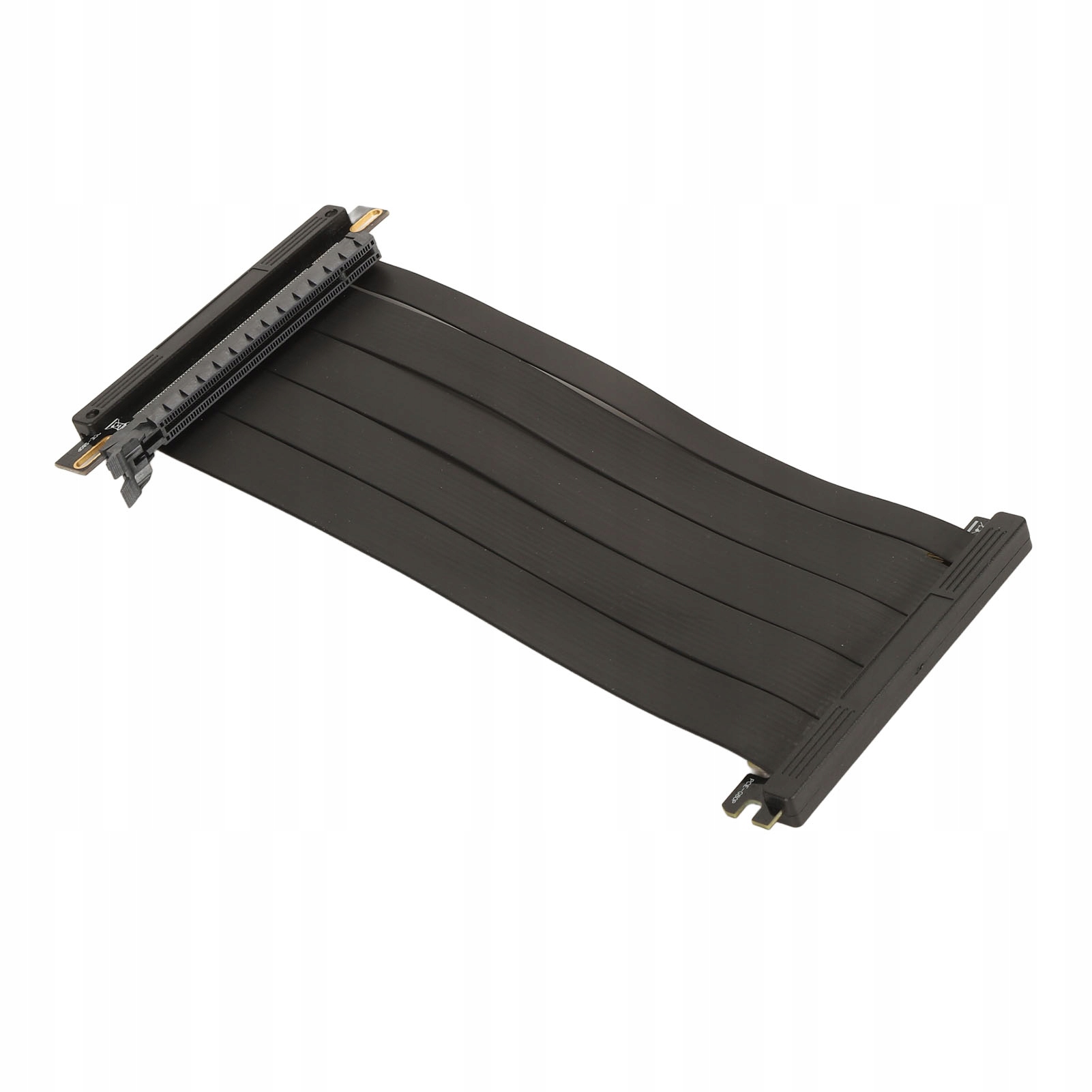 KABEL TAŚMA RISER PCIE 4.0 X16 20CM SZYBKI PODWÓJNY SKŁADANY PRZEDŁUŻACZ