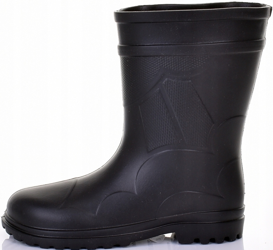 DAMSKIE KALOSZE LEKKIE BUTY Z PIANKI EVA WODOODPORNE Wysokość za kostkę