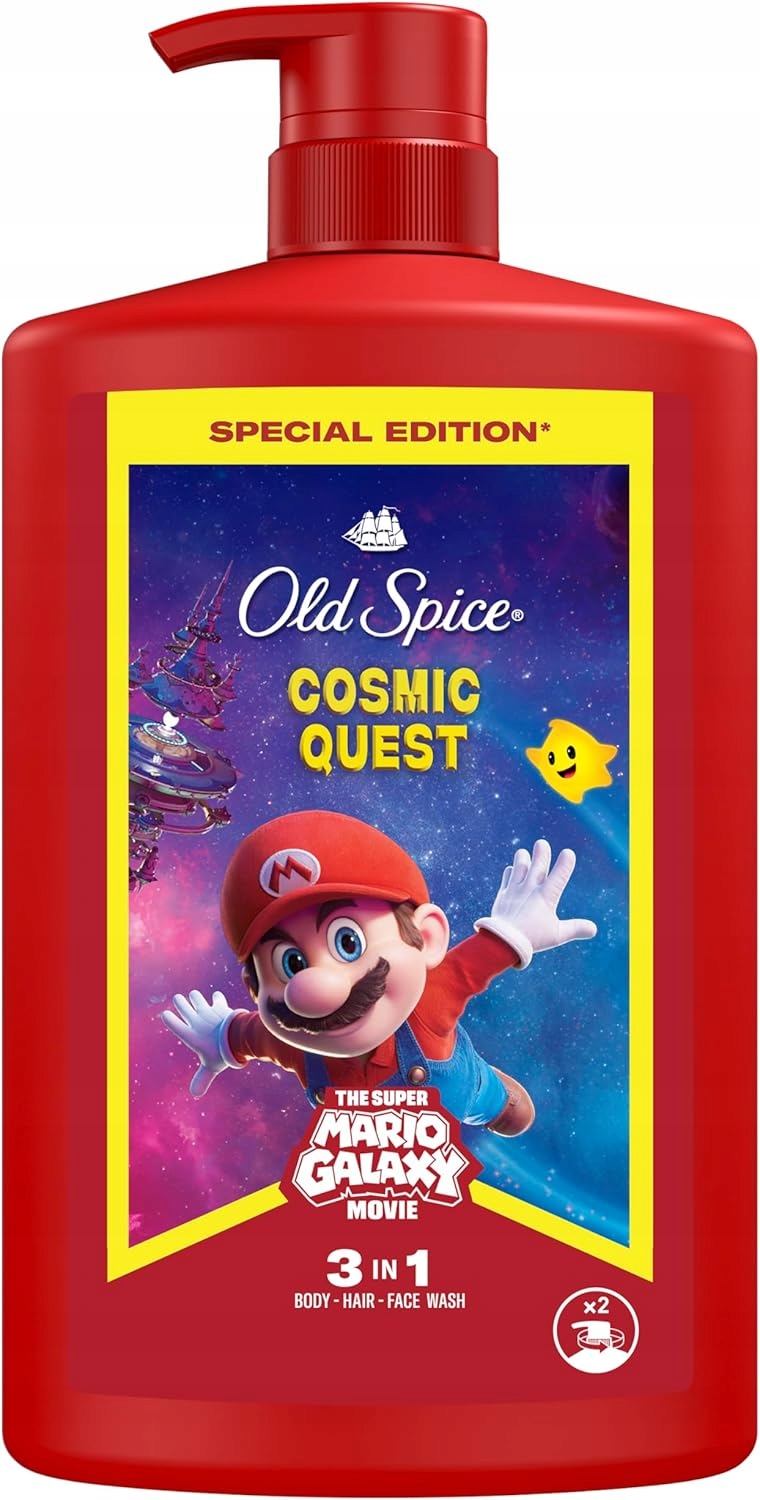 Old Spice Sprchový gel 3v1 Wolfthorn 1L svěžest parfému