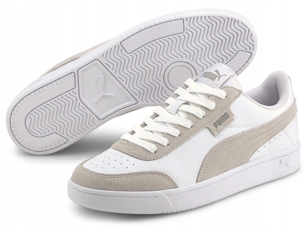 

Buty Puma Court Legend Lo białe skóra zamsz 42