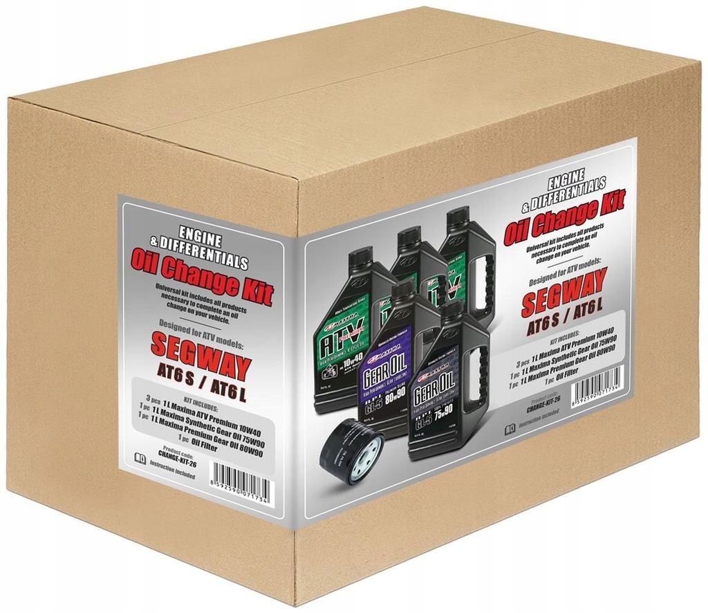 Oil change kit diff., gearbox Segway Snarler AT6 CHANGE-KIT-26