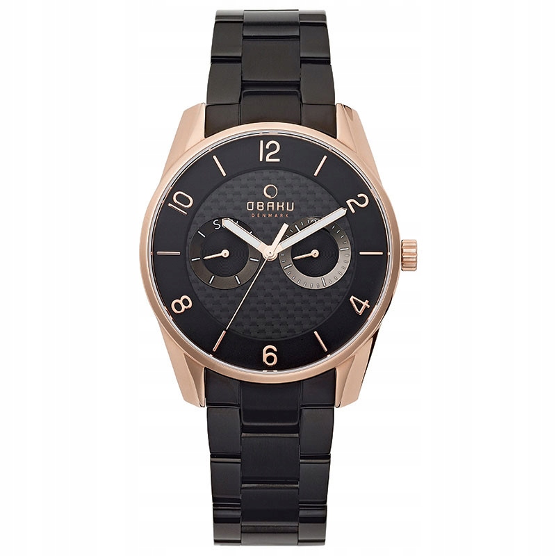 Pánské Hodinky Obaku Denmark V171GMVBSB, černý náramek