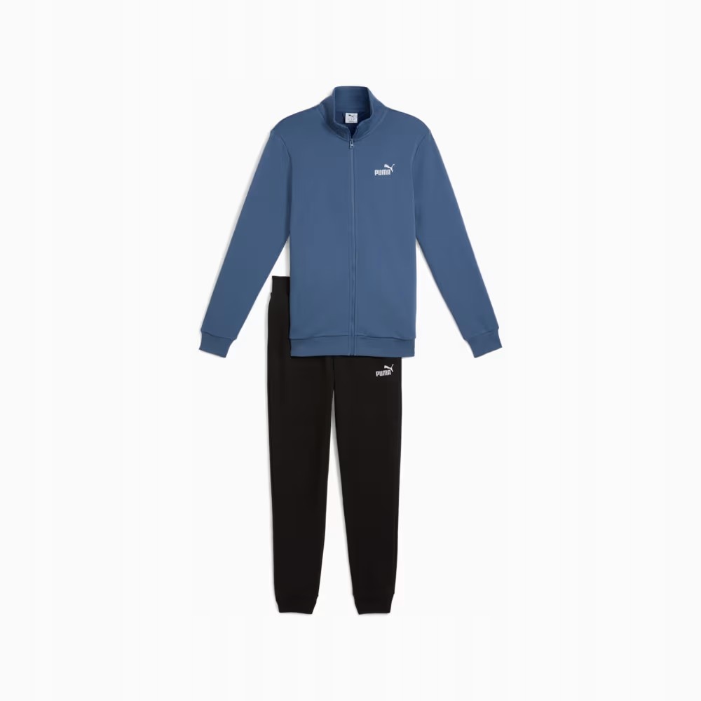 Puma Tepláková Souprava M Ess Sweat Suit Tr Modrá/černá