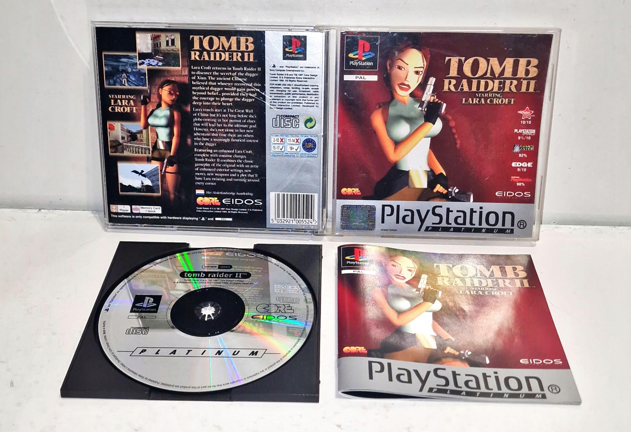 Gra TOMB RAIDER II PSX 3XA