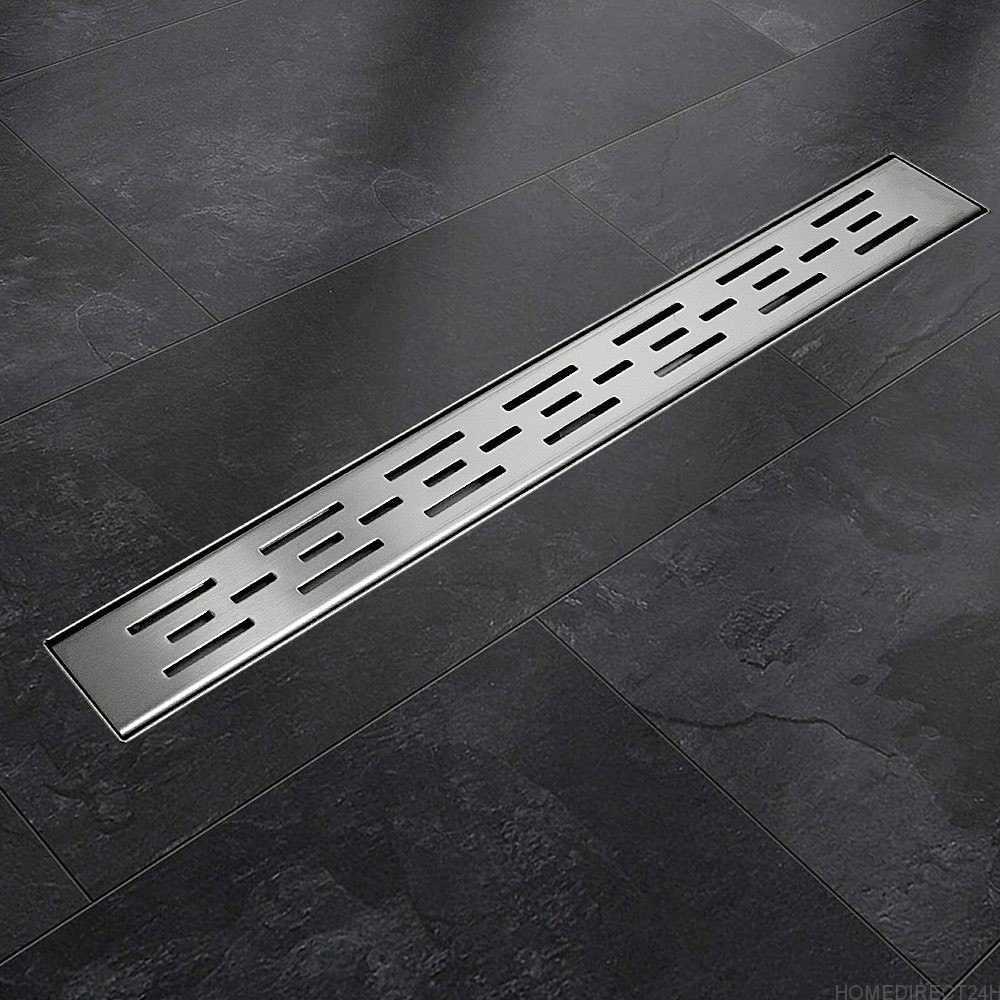 ODPŁYW LINIOWY Z SYFONEM STAL NIERDZEWNA 110cm MAT Długość 110 cm