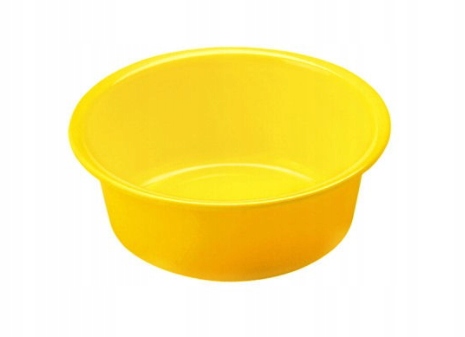 

Miseczka Miska plastikowa 28 cm Żółta