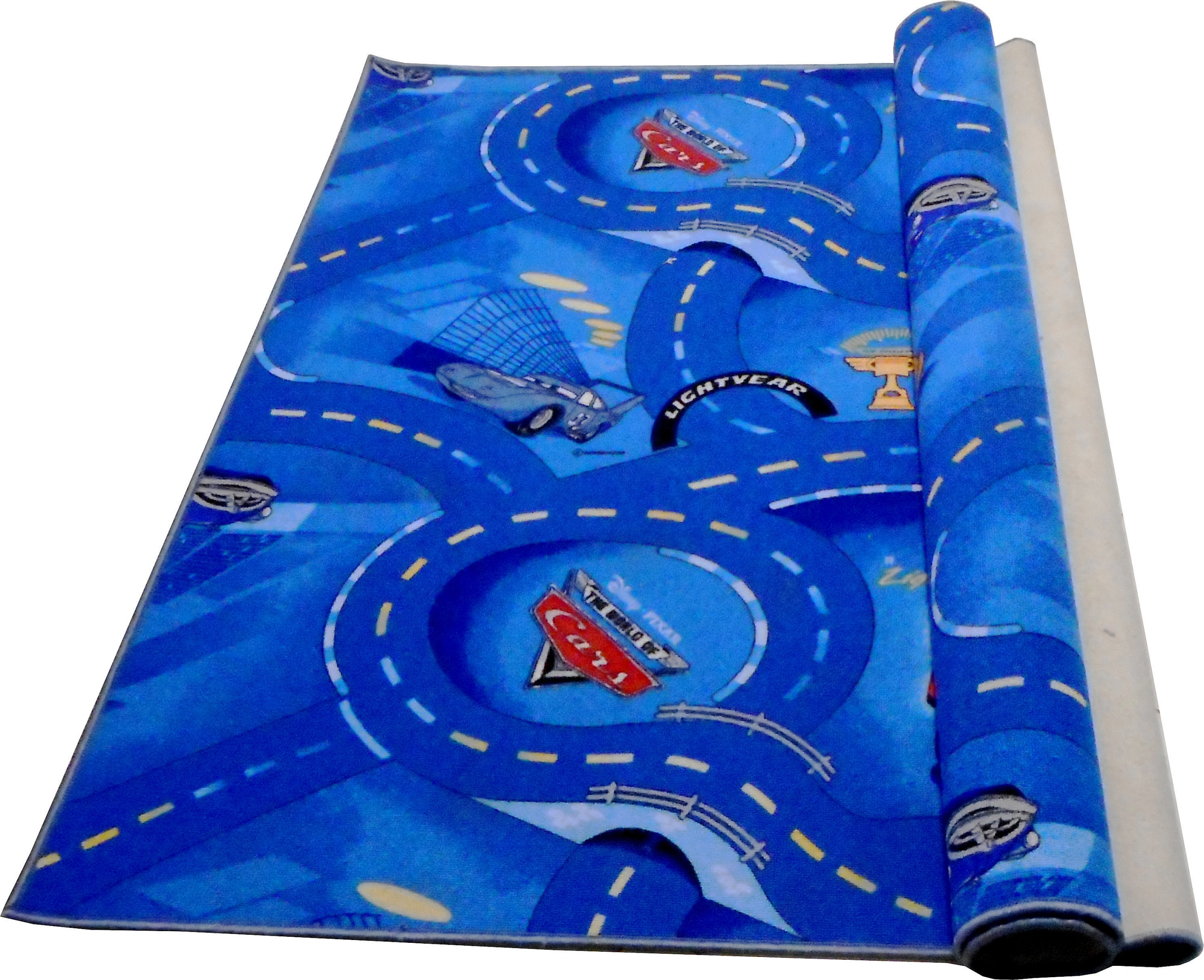 Dywan Disney Cars Ulice Miasto Auta 200x200 2x2