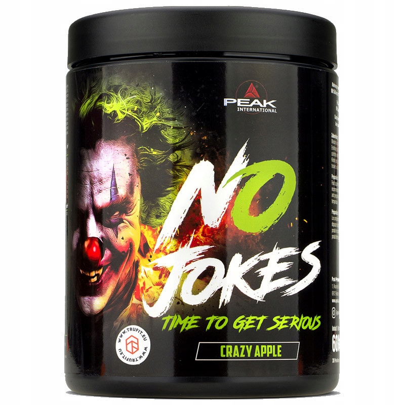 Peak No Jokes 600g Citrulin Arginin Energie Povzbuzení Koncentrace