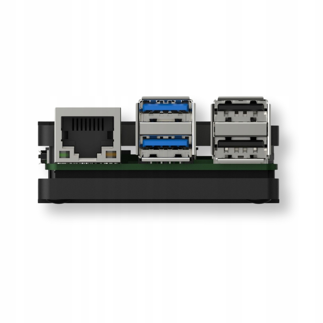 Obudowa Open Case do Raspberry Pi 5 aluminiowa CNC z padami termo - czarna Producent Inna