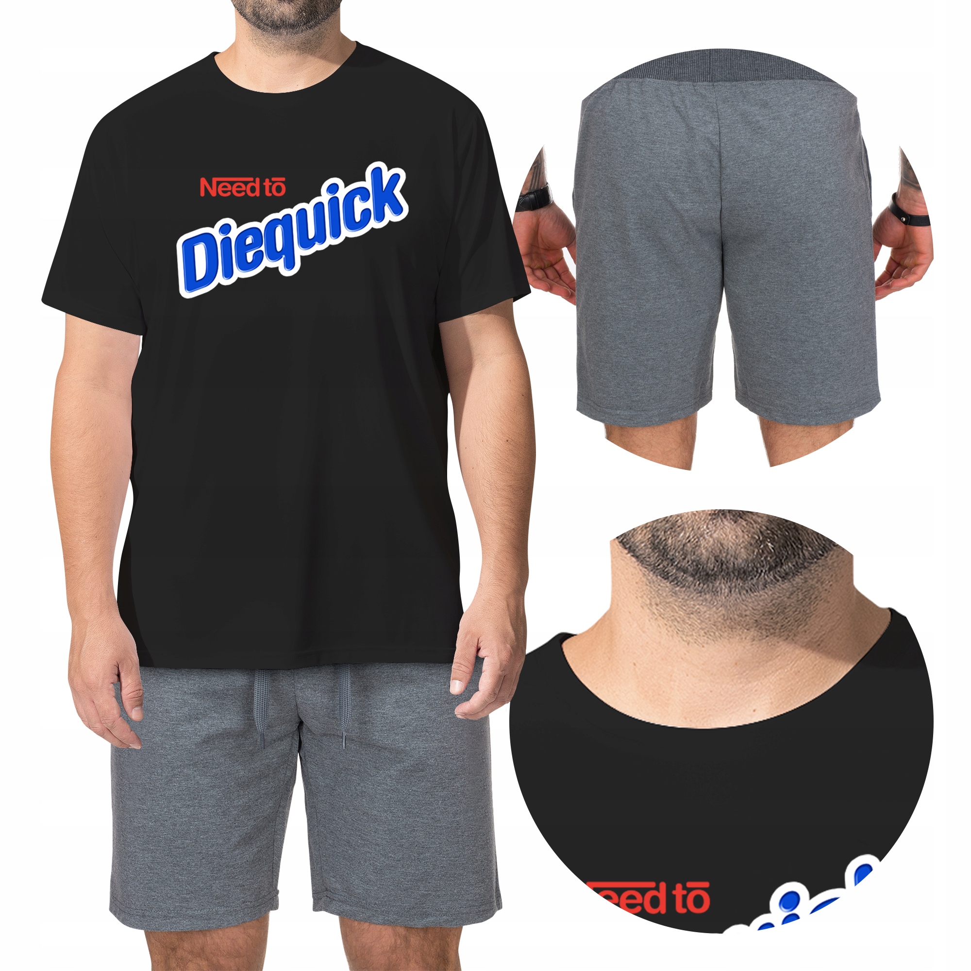 

Koszulka Męska Spodenki Diequick MiX M