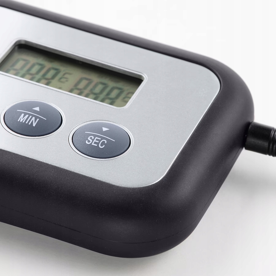 IKEA FANTAST Termometr czasomierz do mięsa cyfrowy czarny Marka Ikea