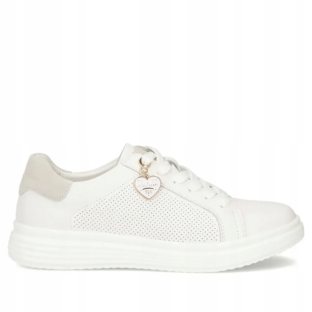 Dámské tenisky Filippo DP6860/26 Wh bílé 38, Bílá