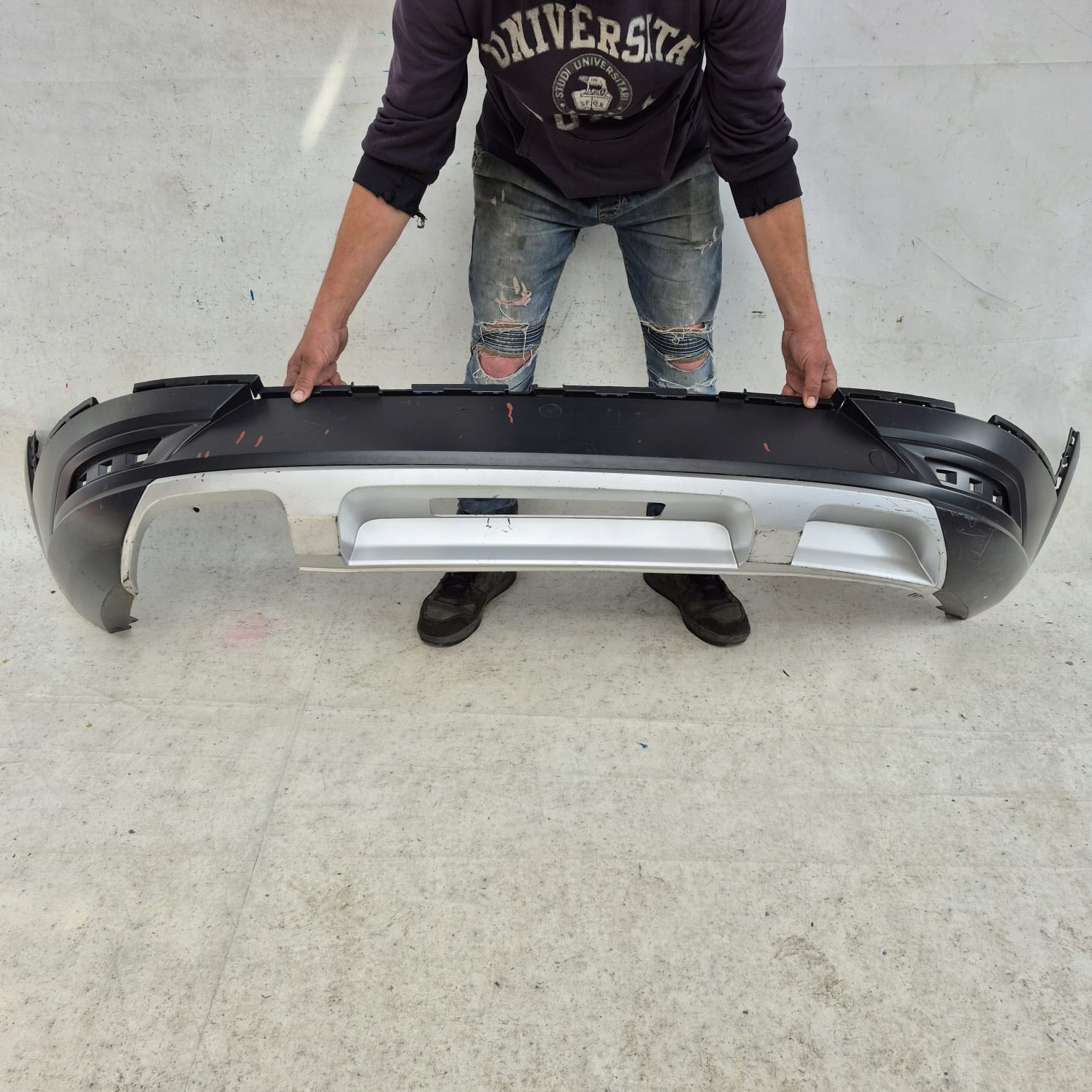 SEAT LEON X-PERIENCE 14- SPOILER diffuser bumper rear part 5F9807521B