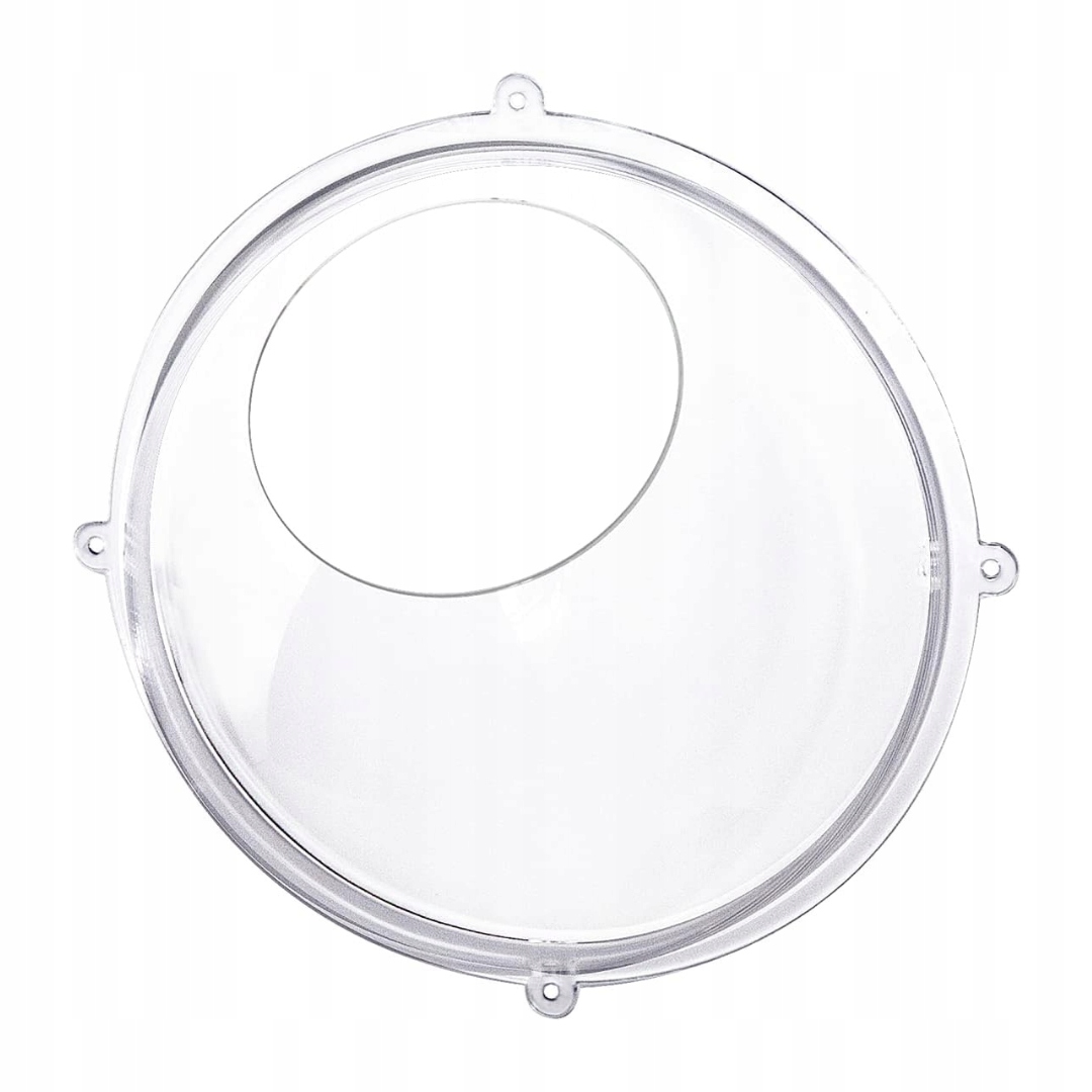 Polosférická Nástěnná Police |akrylová Střední 24CM Průhledná