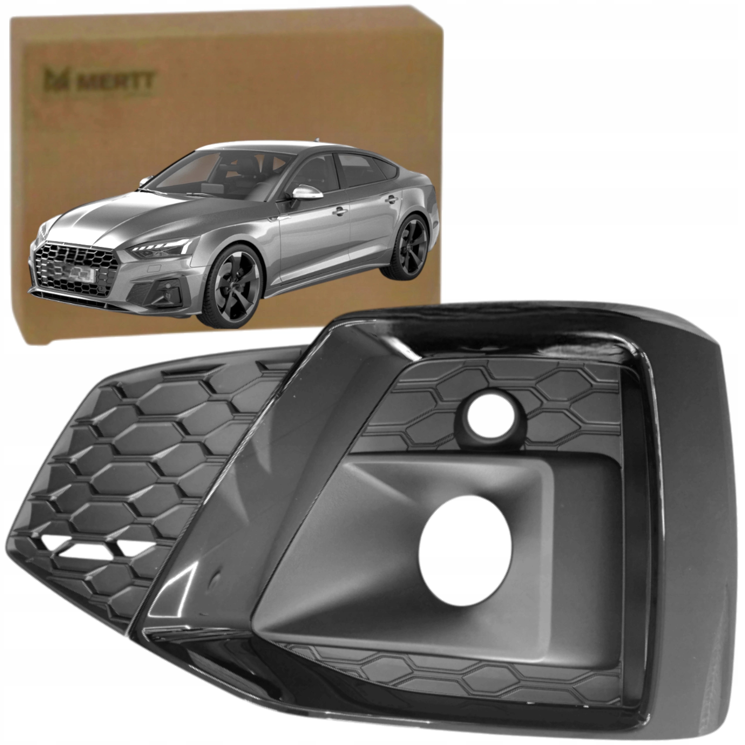 Kratka Záslepka Atrapa Levá přední část nárazníku Audi A5 8W6 Fl Lift S-Line 19+