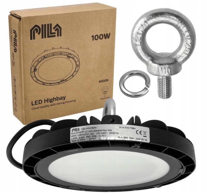 Závěsná Lampa Pila HighBay 1 Led Skladová Průmyslová Ufo