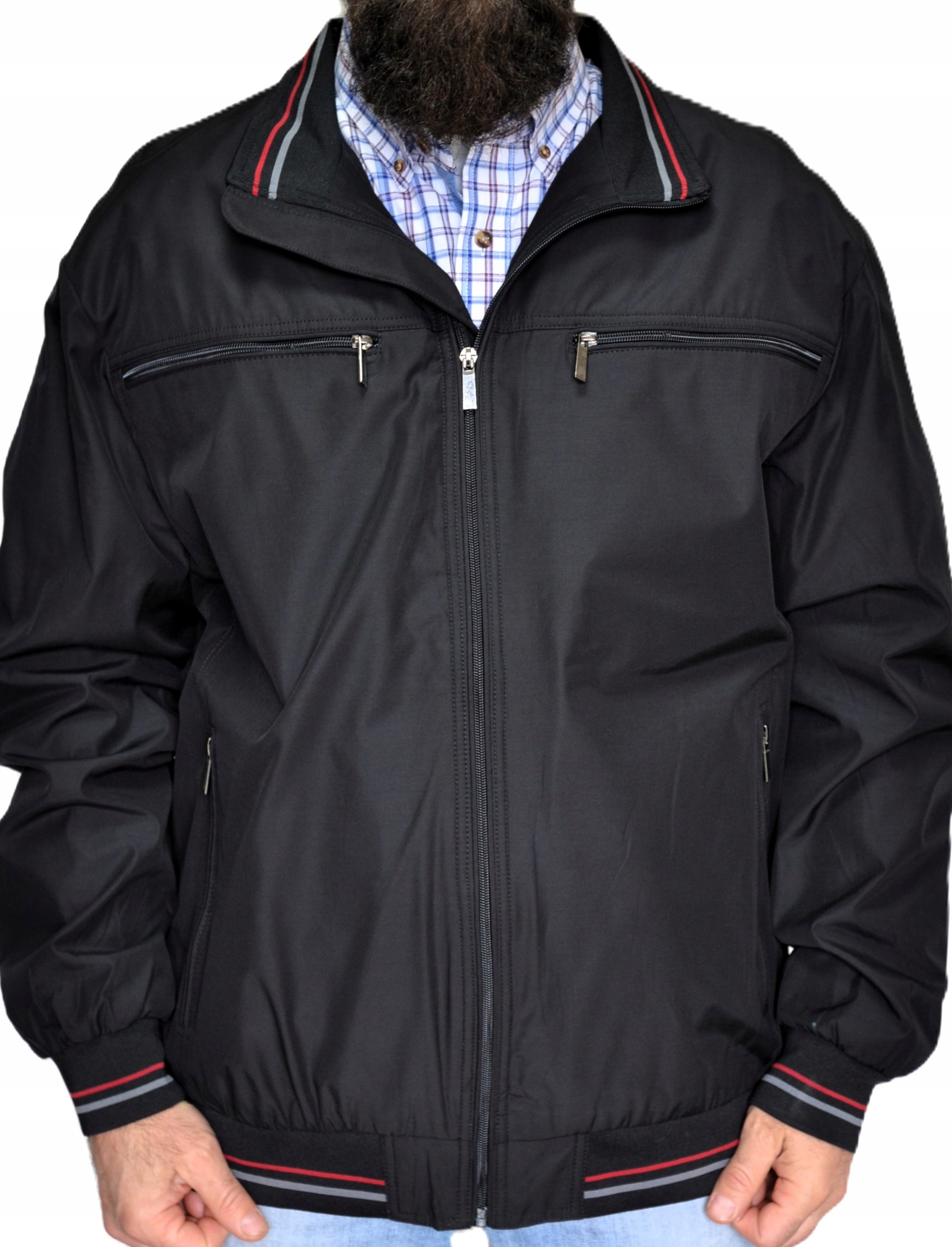 Pánská jarní letní větrovka na stahovači, velikost XL