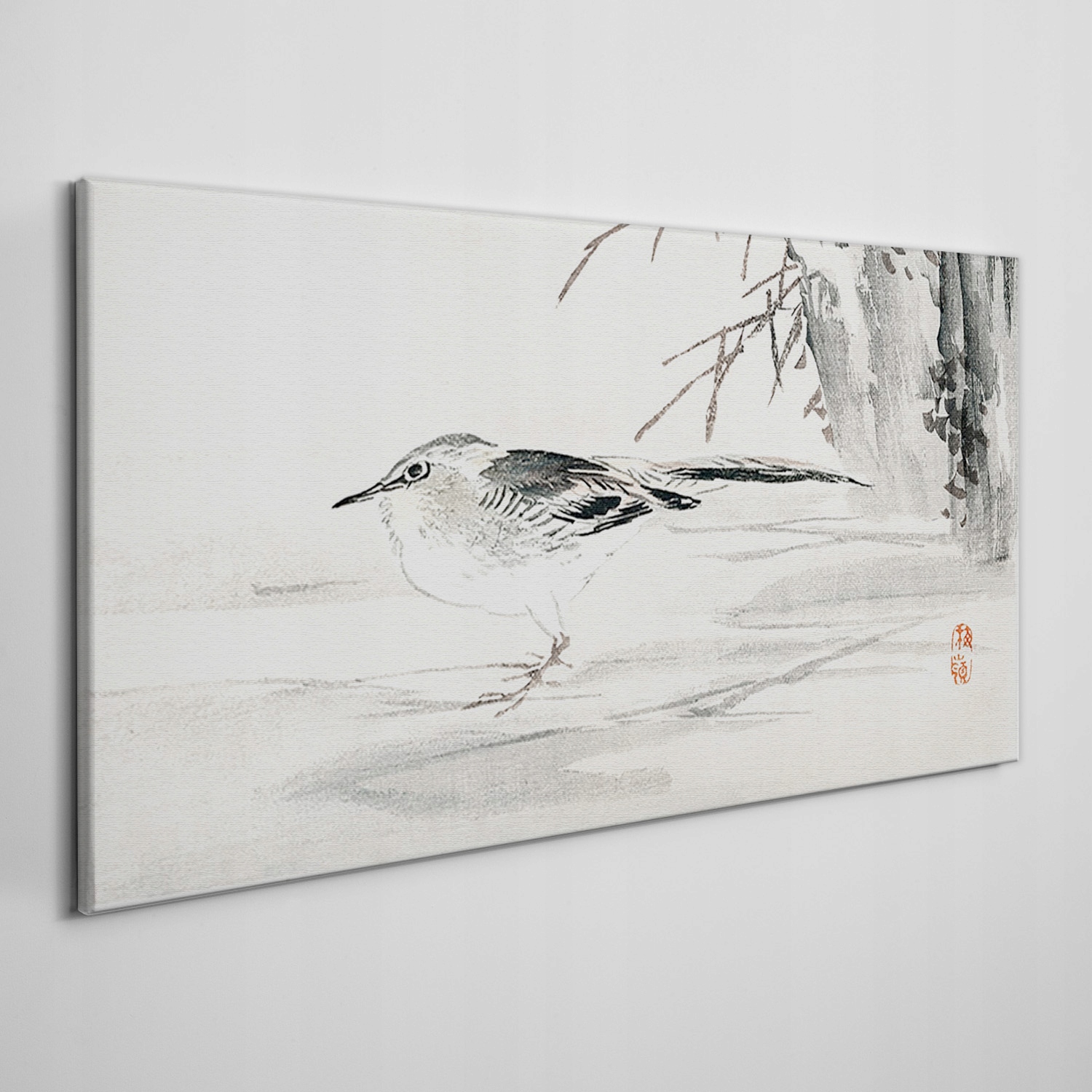 

Obraz na płótnie Drzewo zwierzę ptak wróbel 120x60